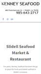 Mobile Screenshot of kenneyseafood.com